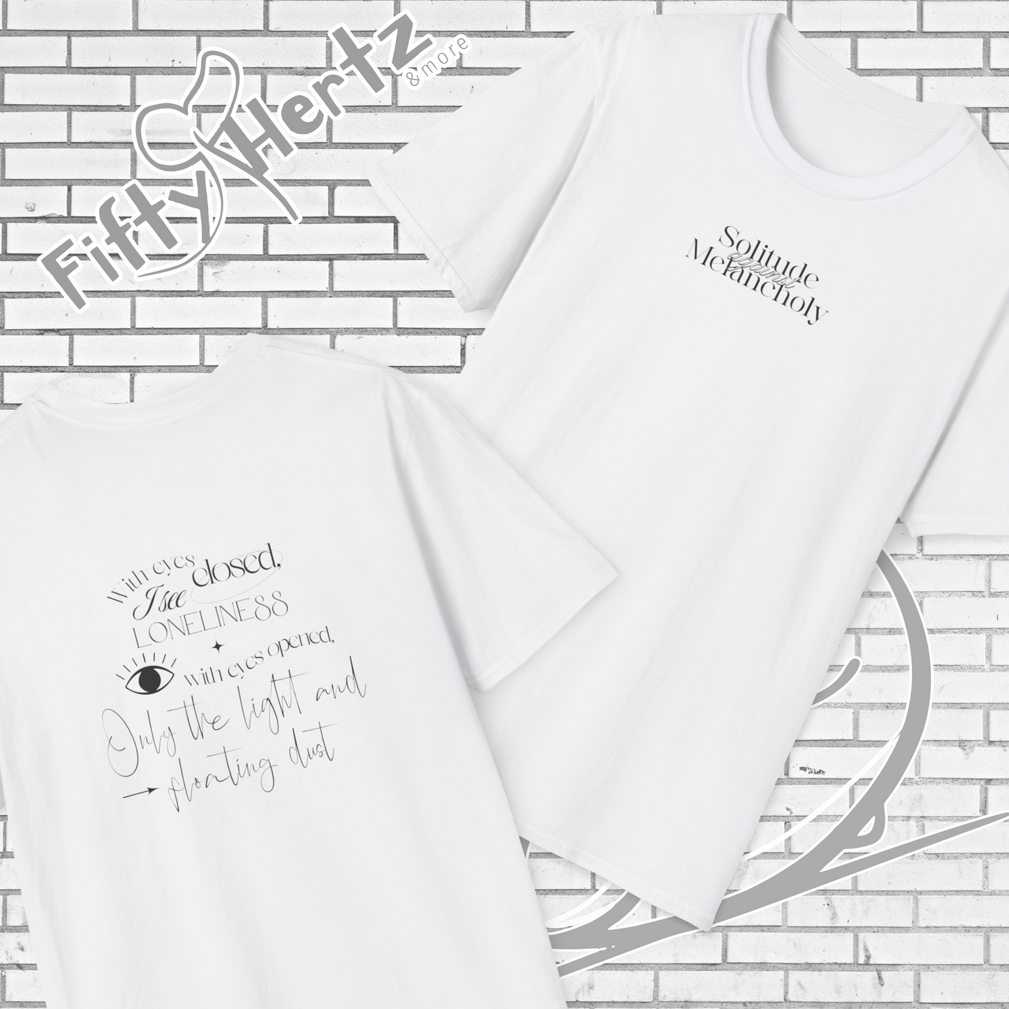 Sad Solitude (Light) Unisex T-shirt