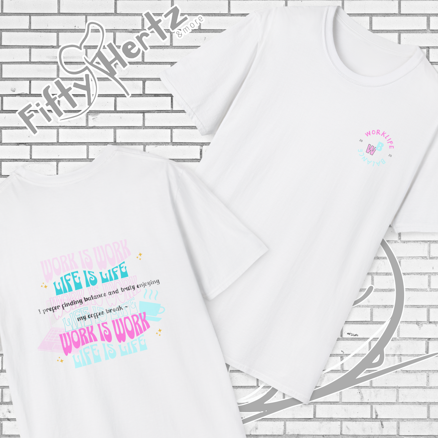 Work-life Balance (Light) Unisex T-Shirt