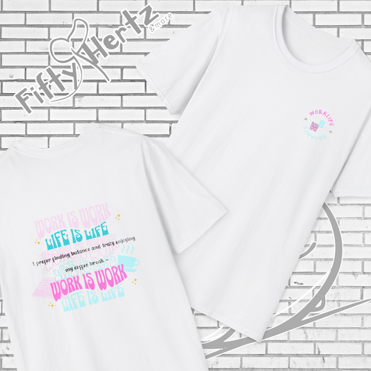 Work-life Balance (Light) Unisex T-Shirt