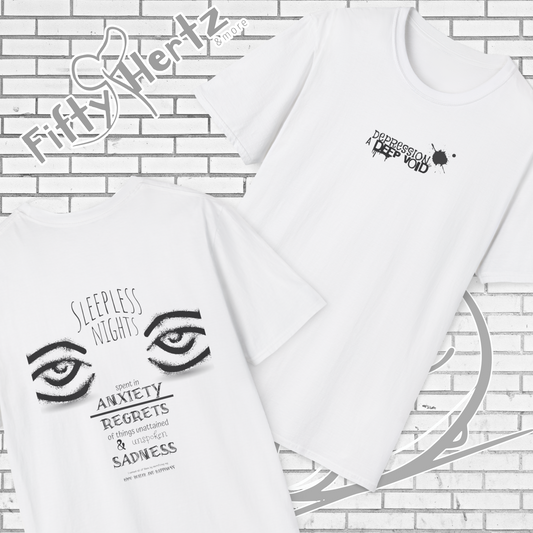 Sleepless Night (Light) Unisex T-Shirt