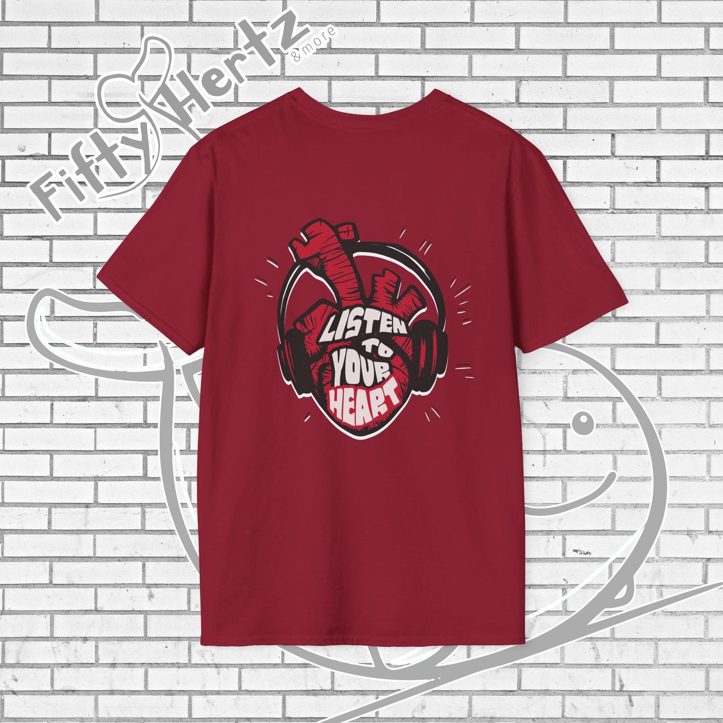 Listen to Heart (Light) Unisex T-Shirt
