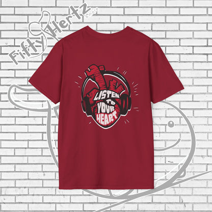 Listen to Heart (Light) Unisex T-Shirt