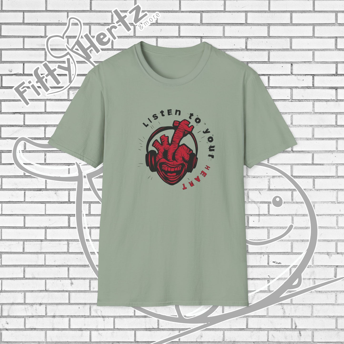 Listen to Heart (Light) Unisex T-Shirt