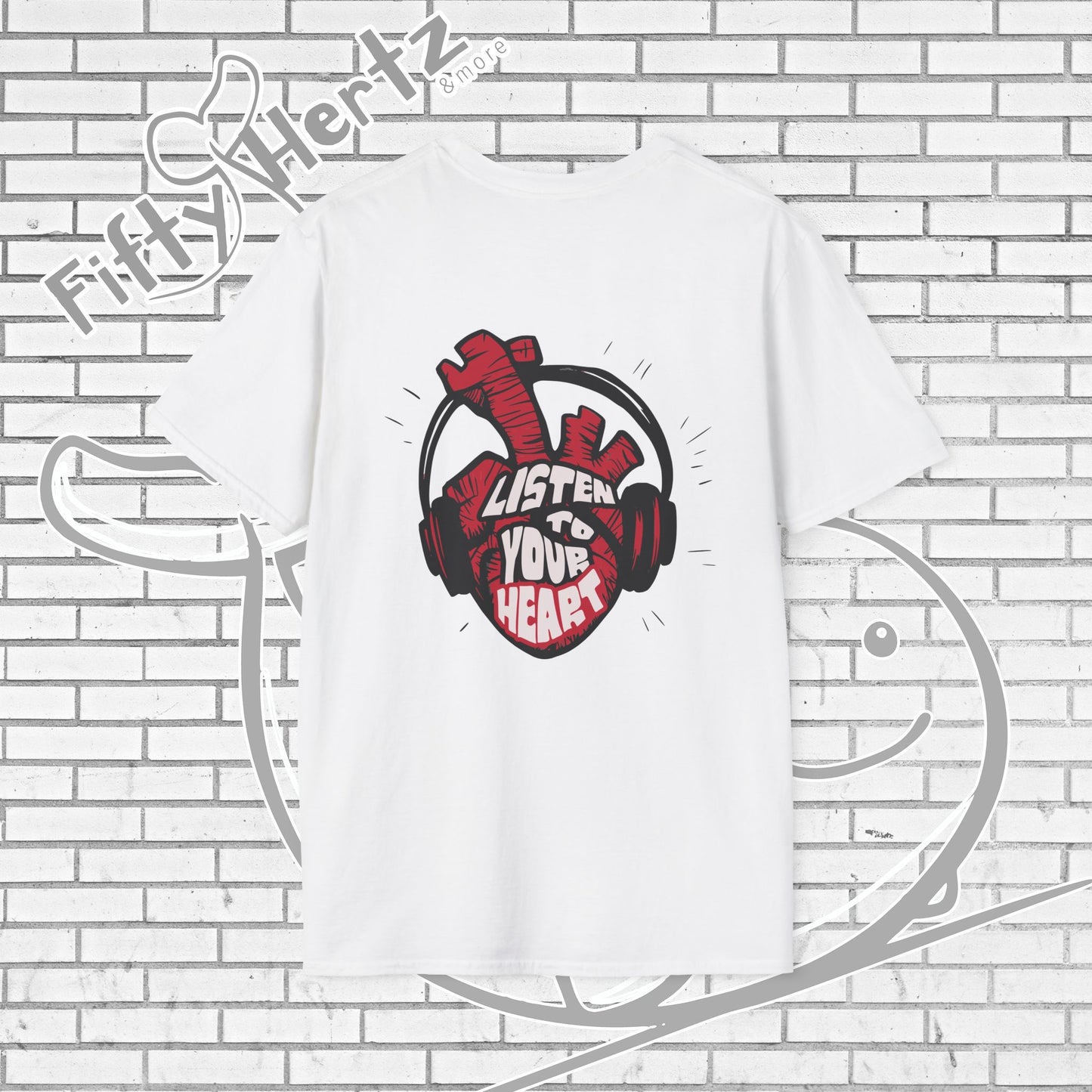 Listen to Heart (Light) Unisex T-Shirt