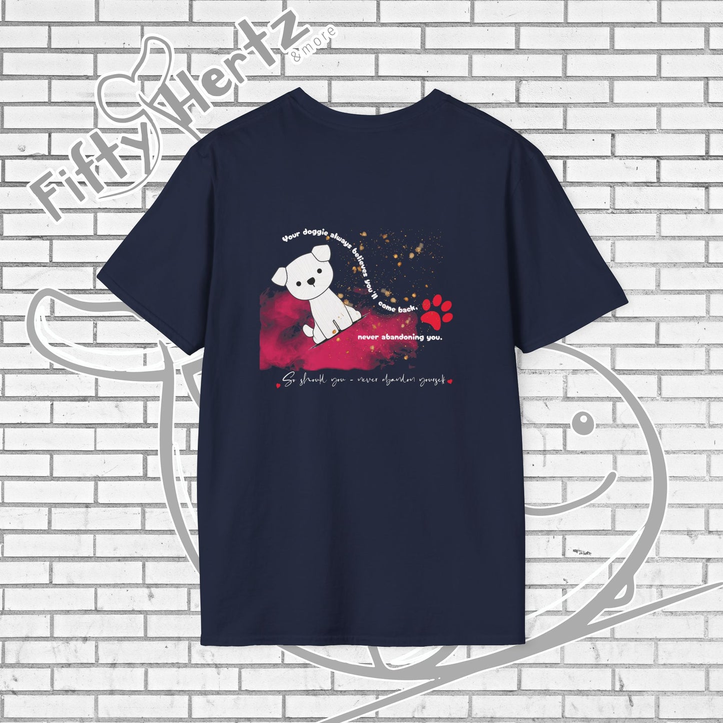 Puppy Love (Dark) Unisex T-Shirt