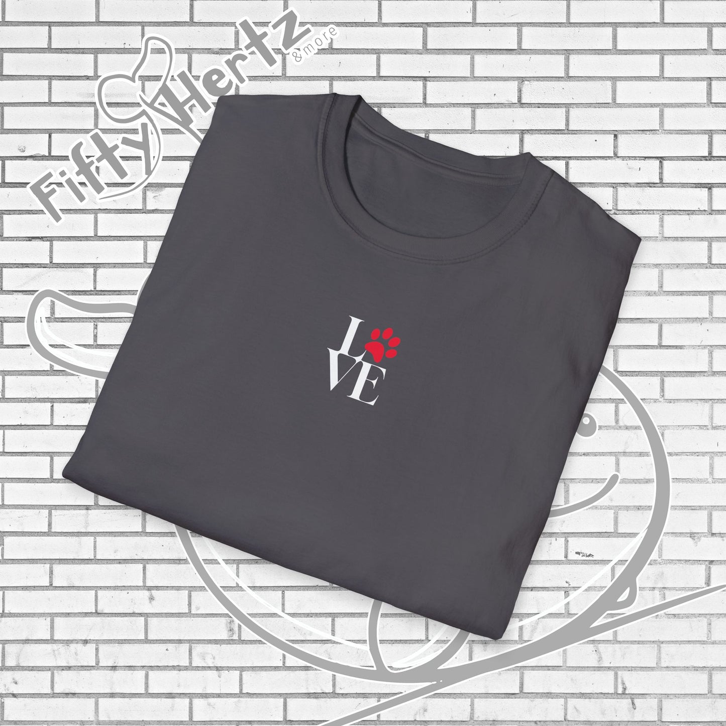 Puppy Love (Dark) Unisex T-Shirt