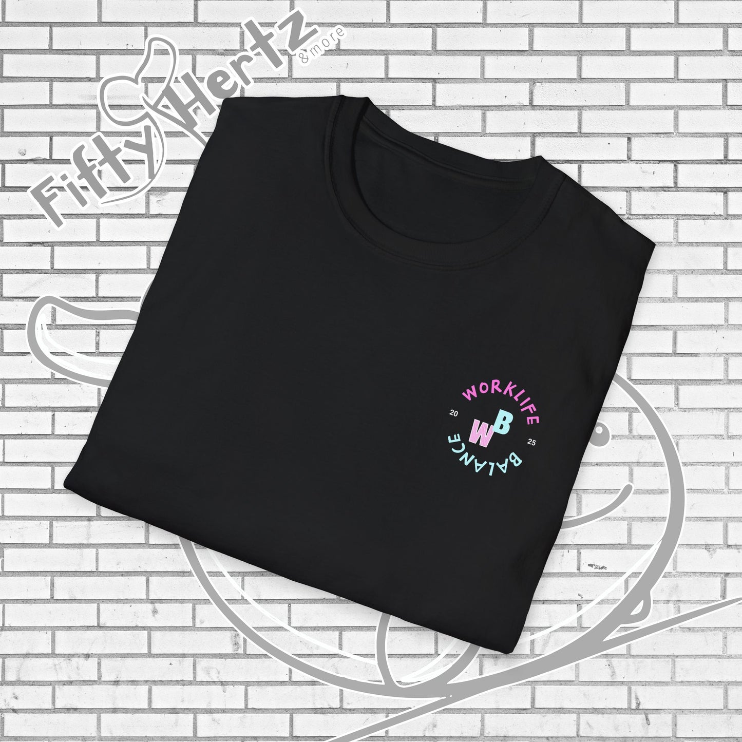 Work-life Balance (Dark) Unisex T-Shirt