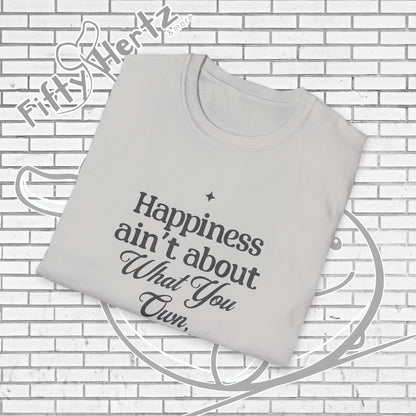 Happiness=let-go (Light) Unisex T-Shirt