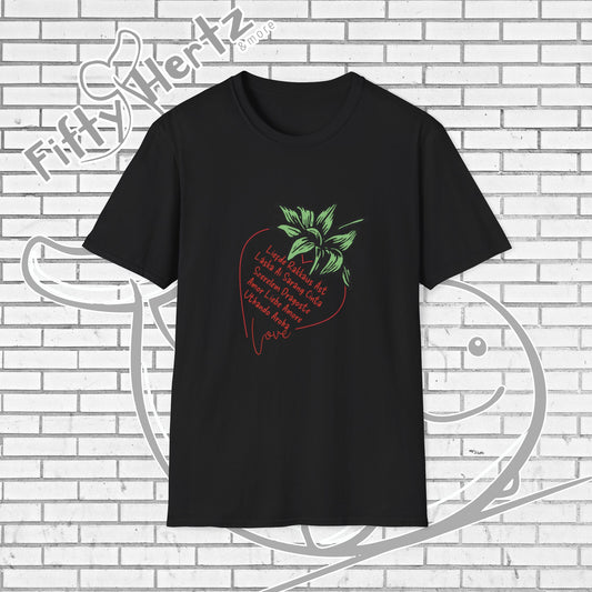 Strawberry Love Unisex T-Shirt