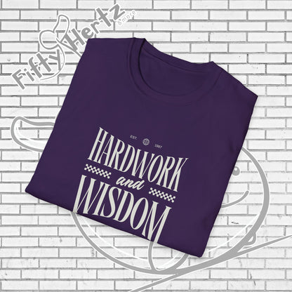 Hardwork & Wisdom (Dark) Unisex T-Shirt
