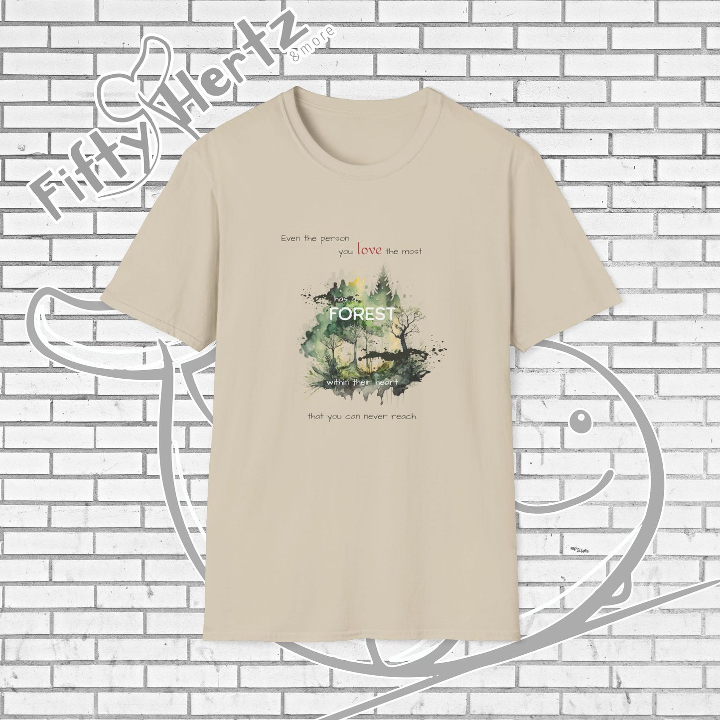 Unreached Forest (Light) Unisex T-Shirt