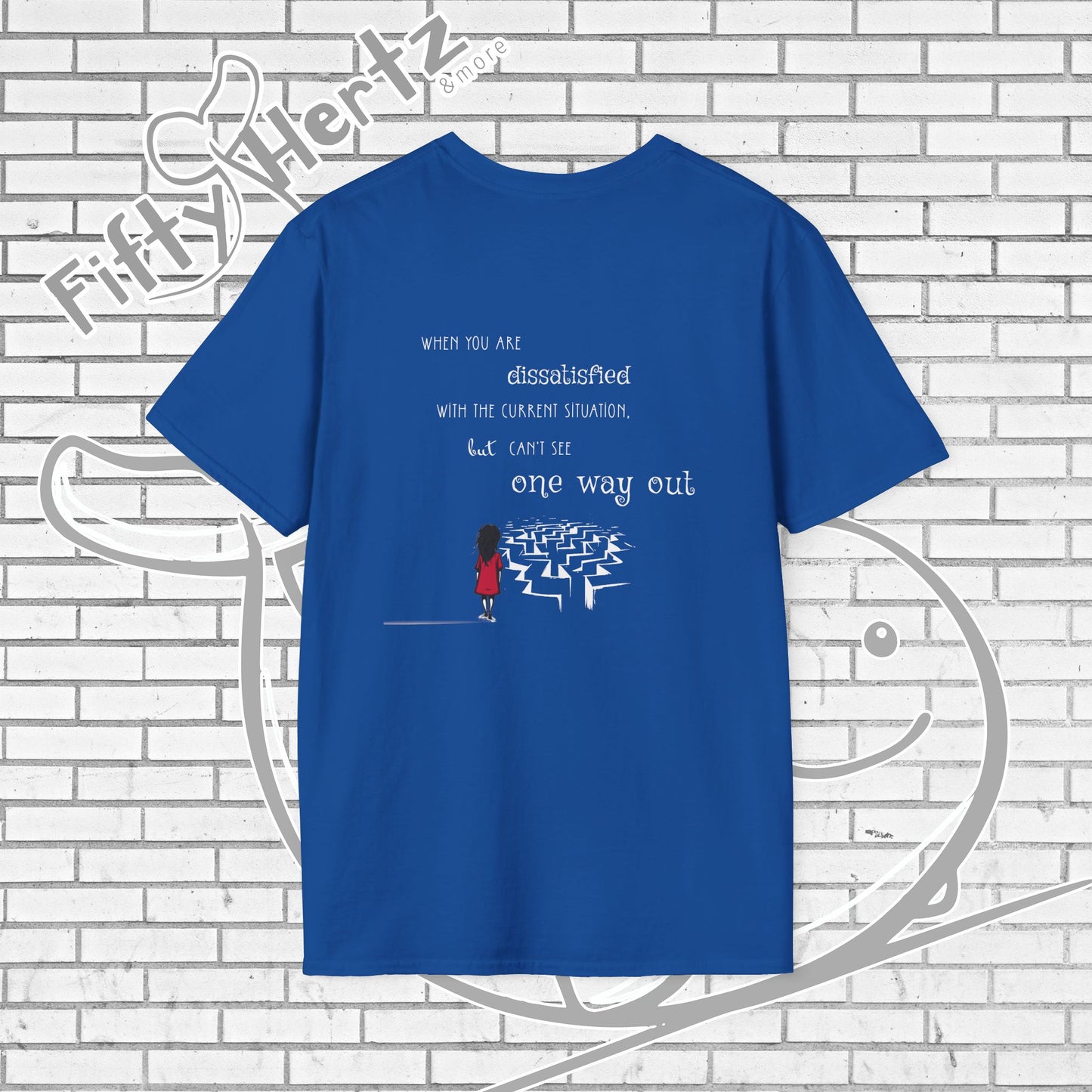 One way OUT (Dark) Unisex T-Shirt