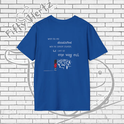 One way OUT (Dark) Unisex T-Shirt