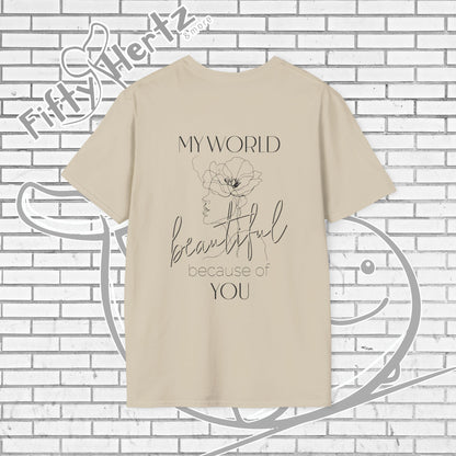 Beautiful World (Light) Unisex T-Shirt