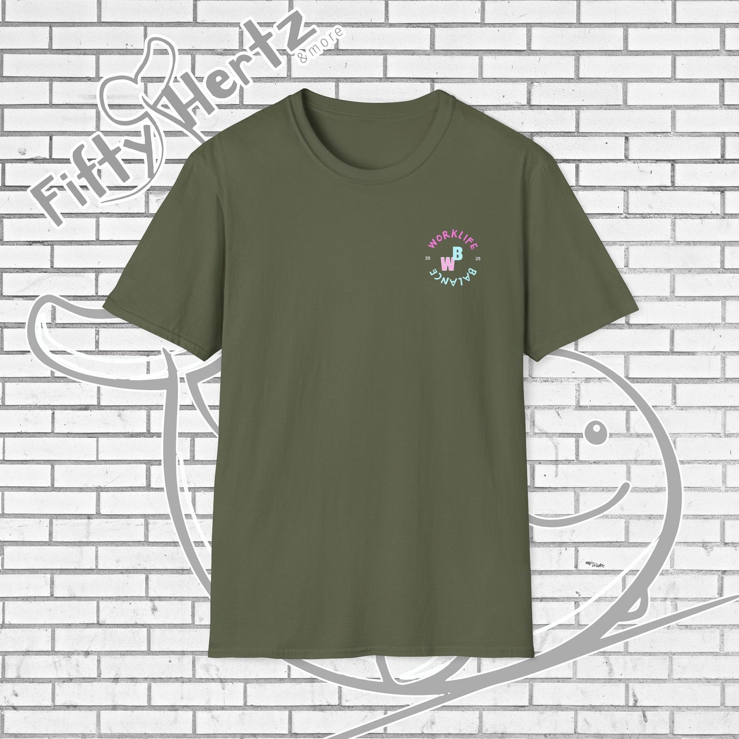 Work-life Balance (Dark) Unisex T-Shirt