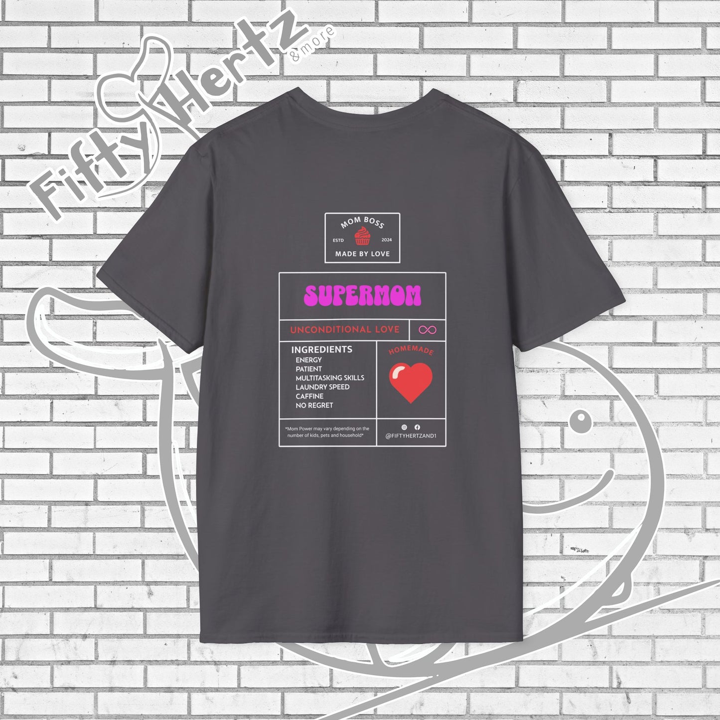 Super_MOM (Dark) Unisex T-Shirt