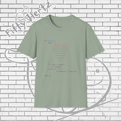 Coding for LOVE (Light) Unisex T-Shirt