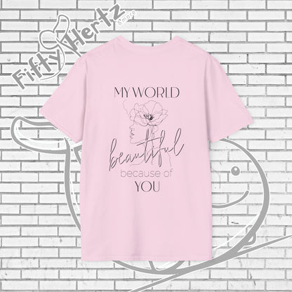 Beautiful World (Light) Unisex T-Shirt