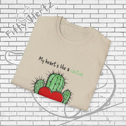 Heart's like a Cactus Unisex T-Shirt