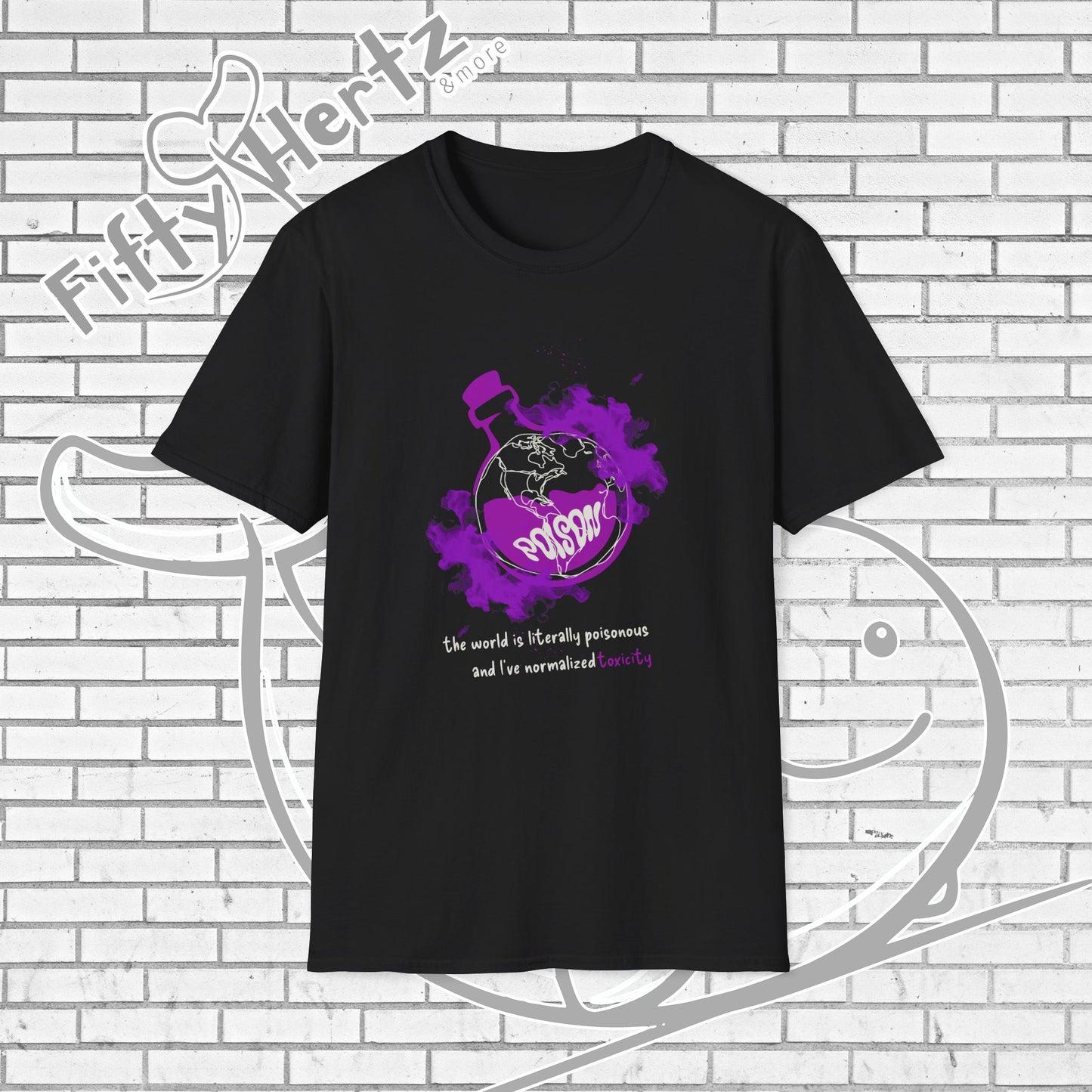 Toxic World (Dark) Unisex T-Shirt