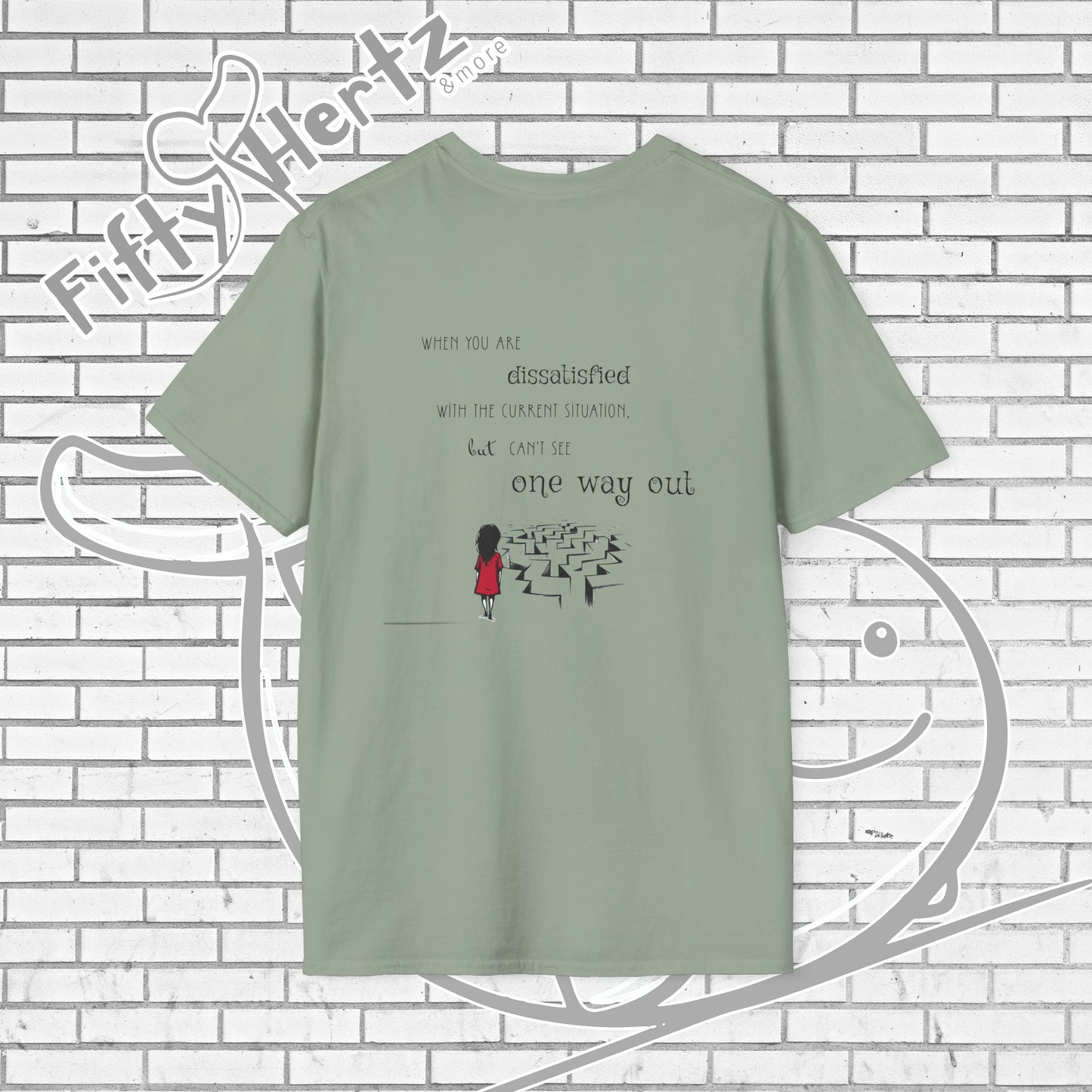 One way OUT (Light) Unisex T-Shirt