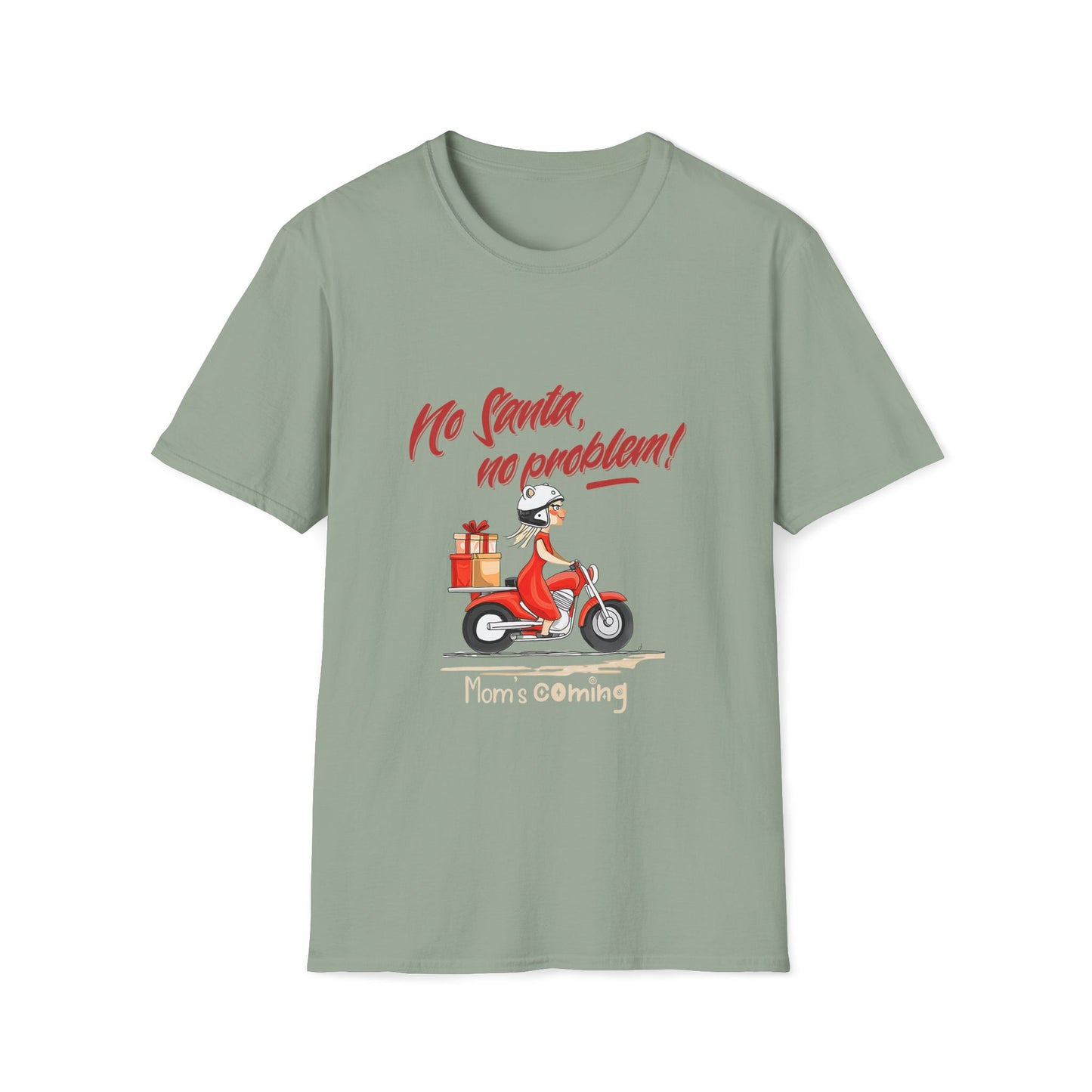 MOM's COMING 100% COTTON T-shirt