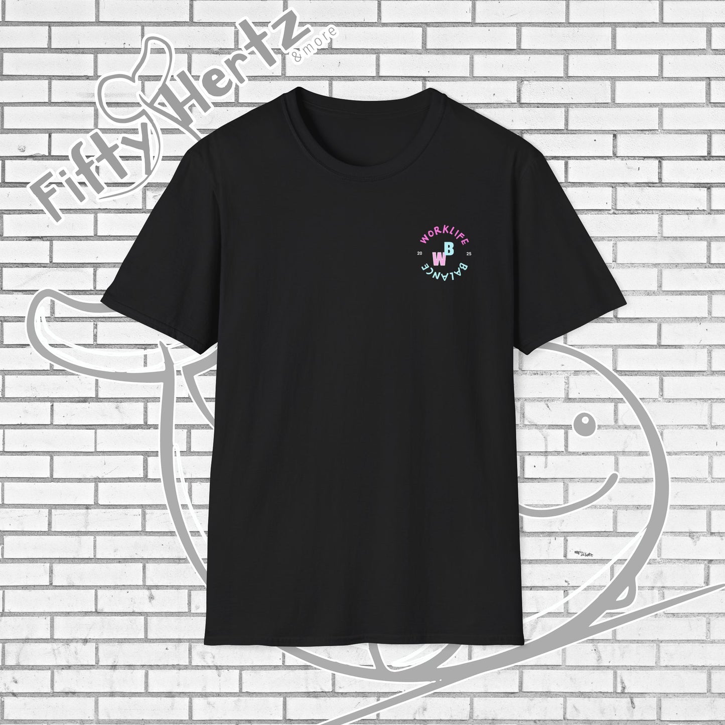 Work-life Balance (Dark) Unisex T-Shirt