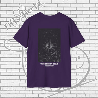 Time doesn't Solve (Dark) Unisex T-Shirt