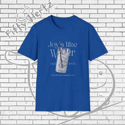 100% H2O (Dark) Unisex T-Shirt