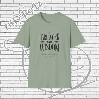 Hardwork & Wisdom (Light) Unisex T-Shirt