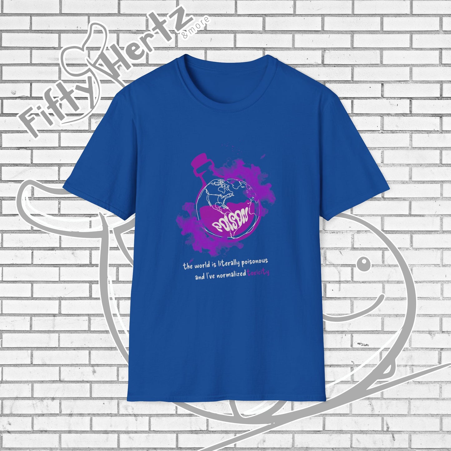 Toxic World (Dark) Unisex T-Shirt