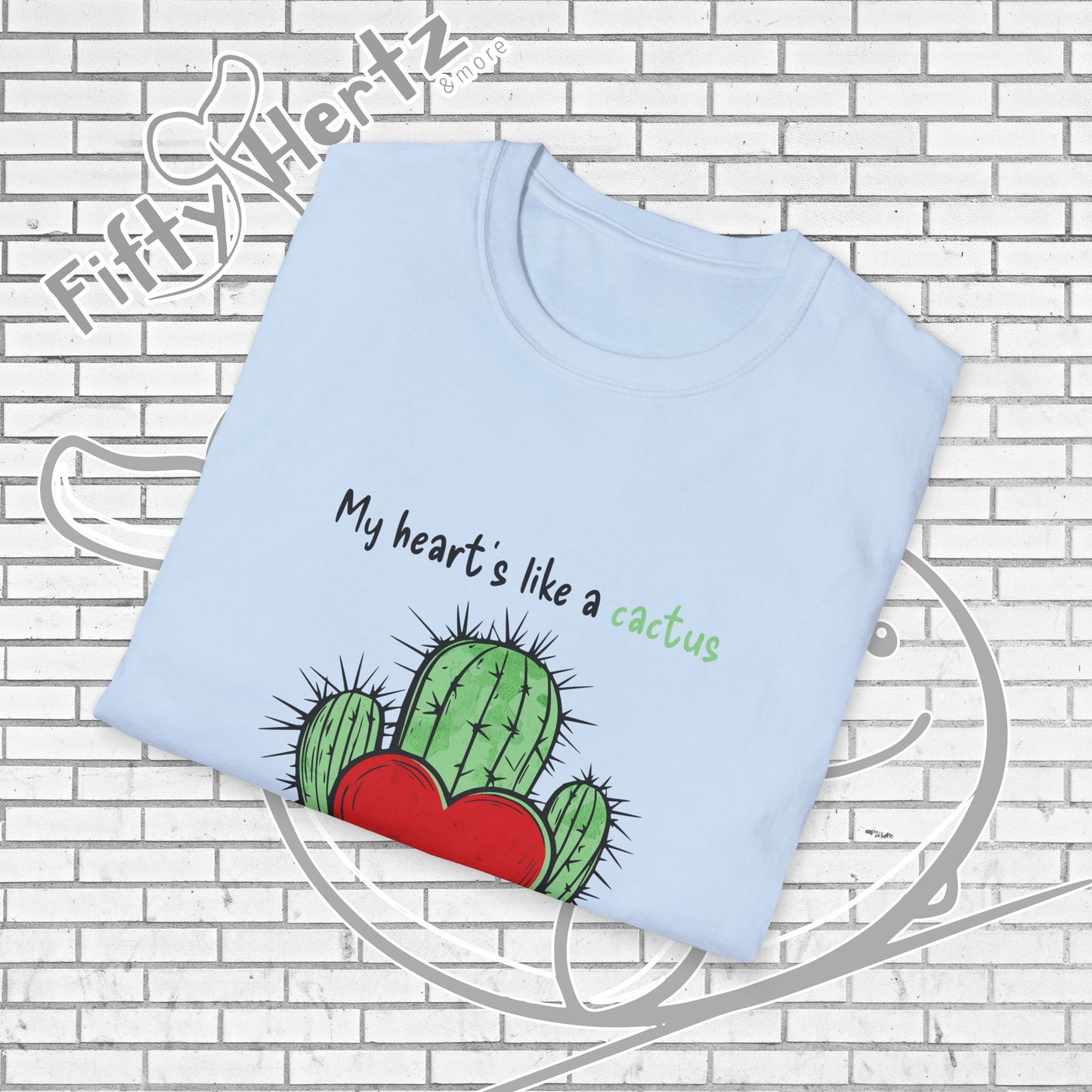 Heart's like a Cactus Unisex T-Shirt