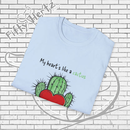 Heart's like a Cactus Unisex T-Shirt