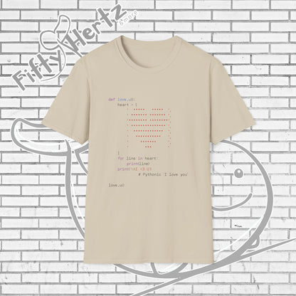 Coding for LOVE (Light) Unisex T-Shirt