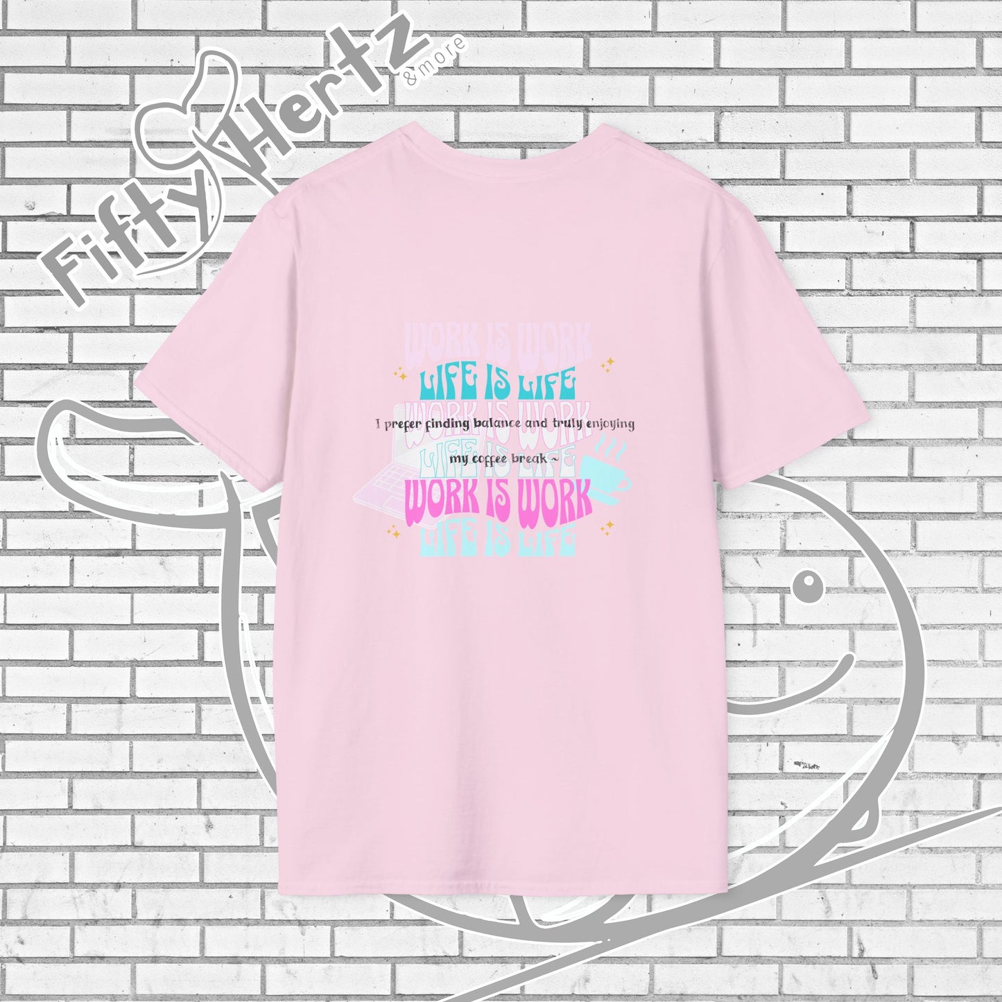 Work-life Balance (Light) Unisex T-Shirt