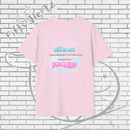 Work-life Balance (Light) Unisex T-Shirt