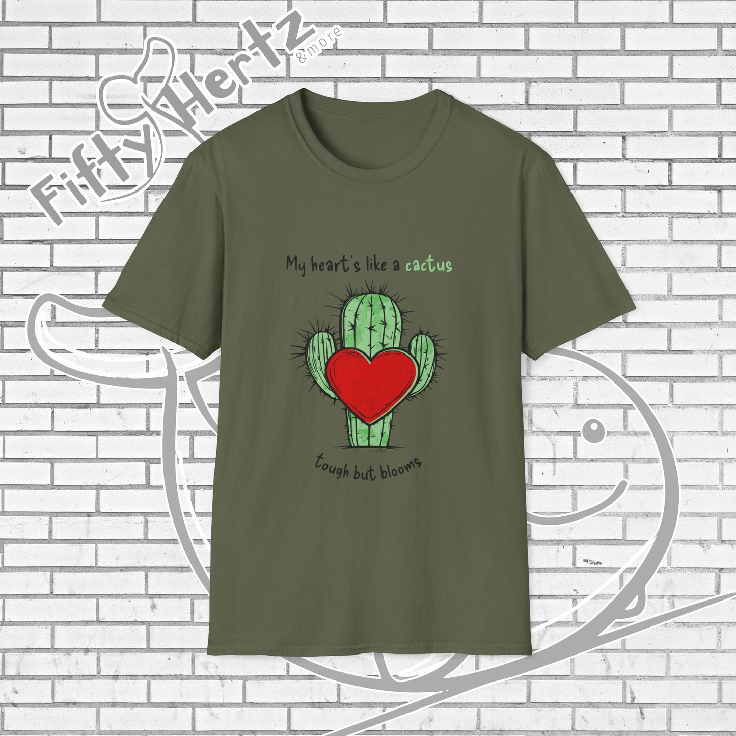 Heart's like a Cactus Unisex T-Shirt