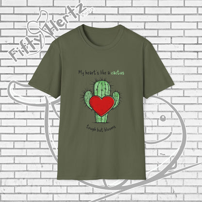 Heart's like a Cactus Unisex T-Shirt
