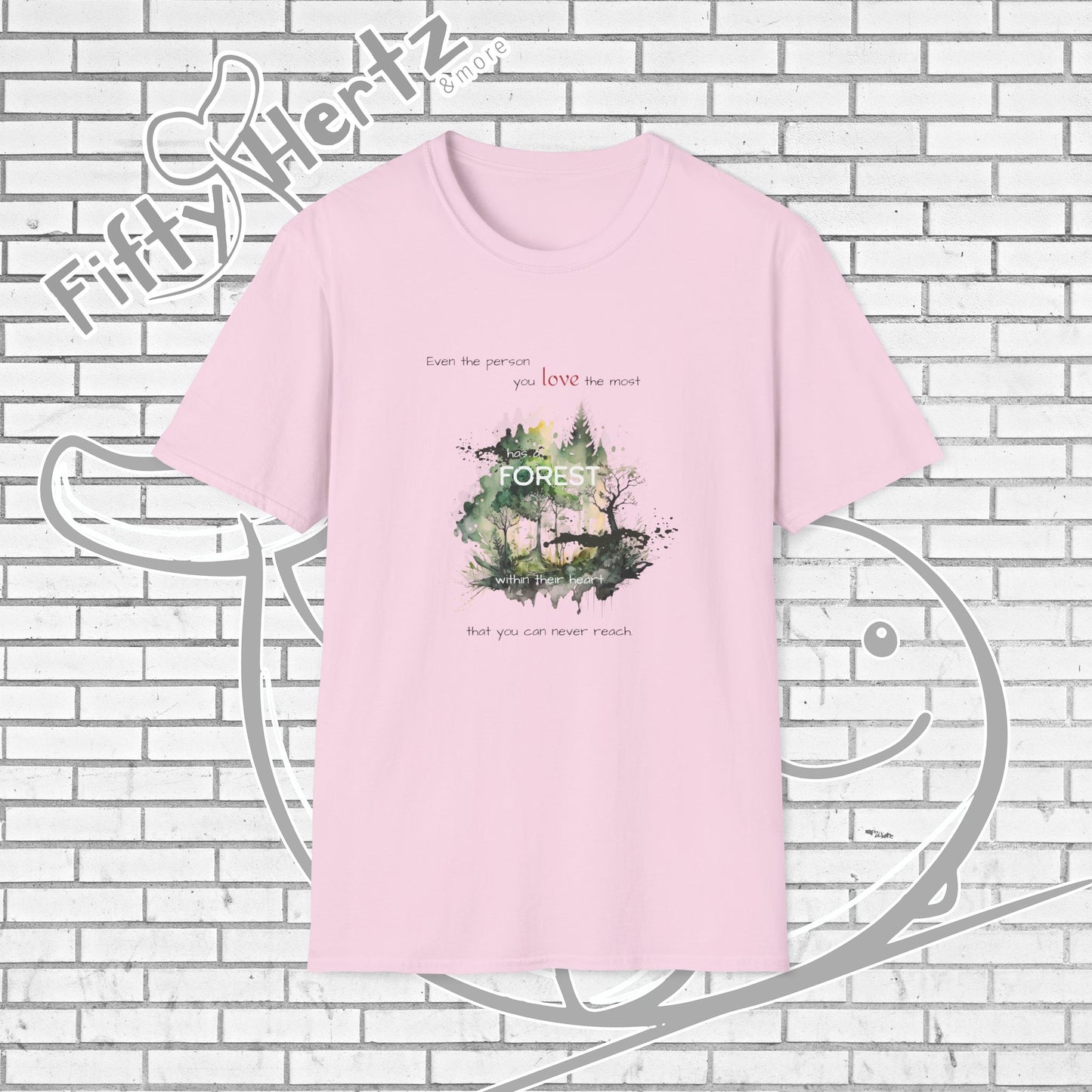 Unreached Forest (Light) Unisex T-Shirt
