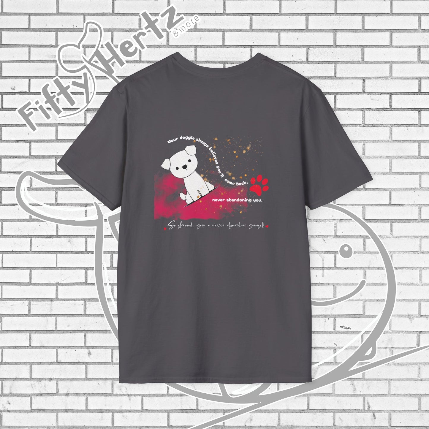 Puppy Love (Dark) Unisex T-Shirt