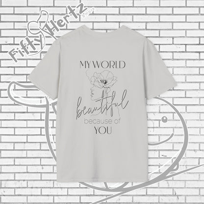 Beautiful World (Light) Unisex T-Shirt