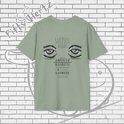 Sleepless Night (Light) Unisex T-Shirt