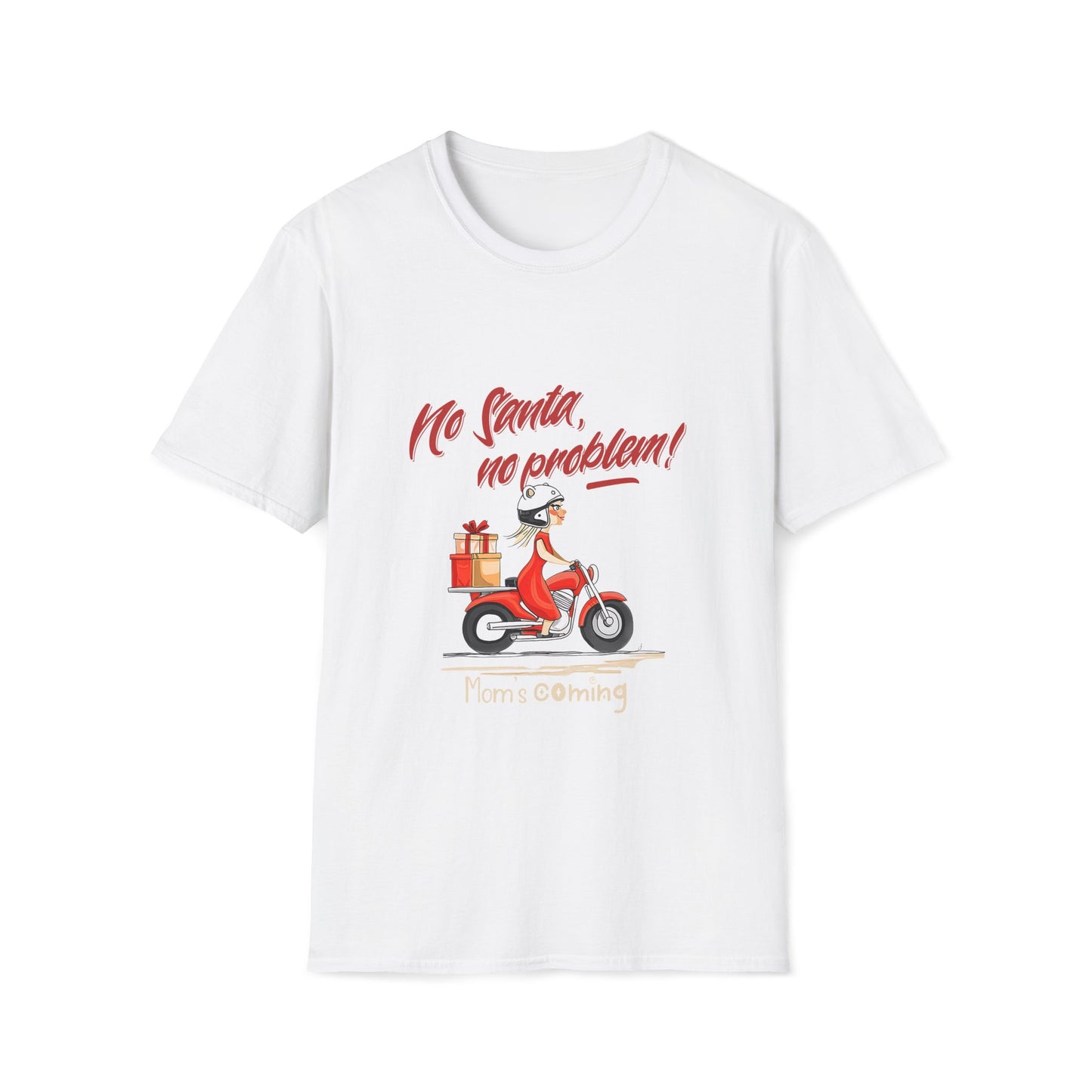 MOM's COMING 100% COTTON T-shirt