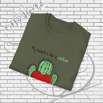 Heart's like a Cactus Unisex T-Shirt