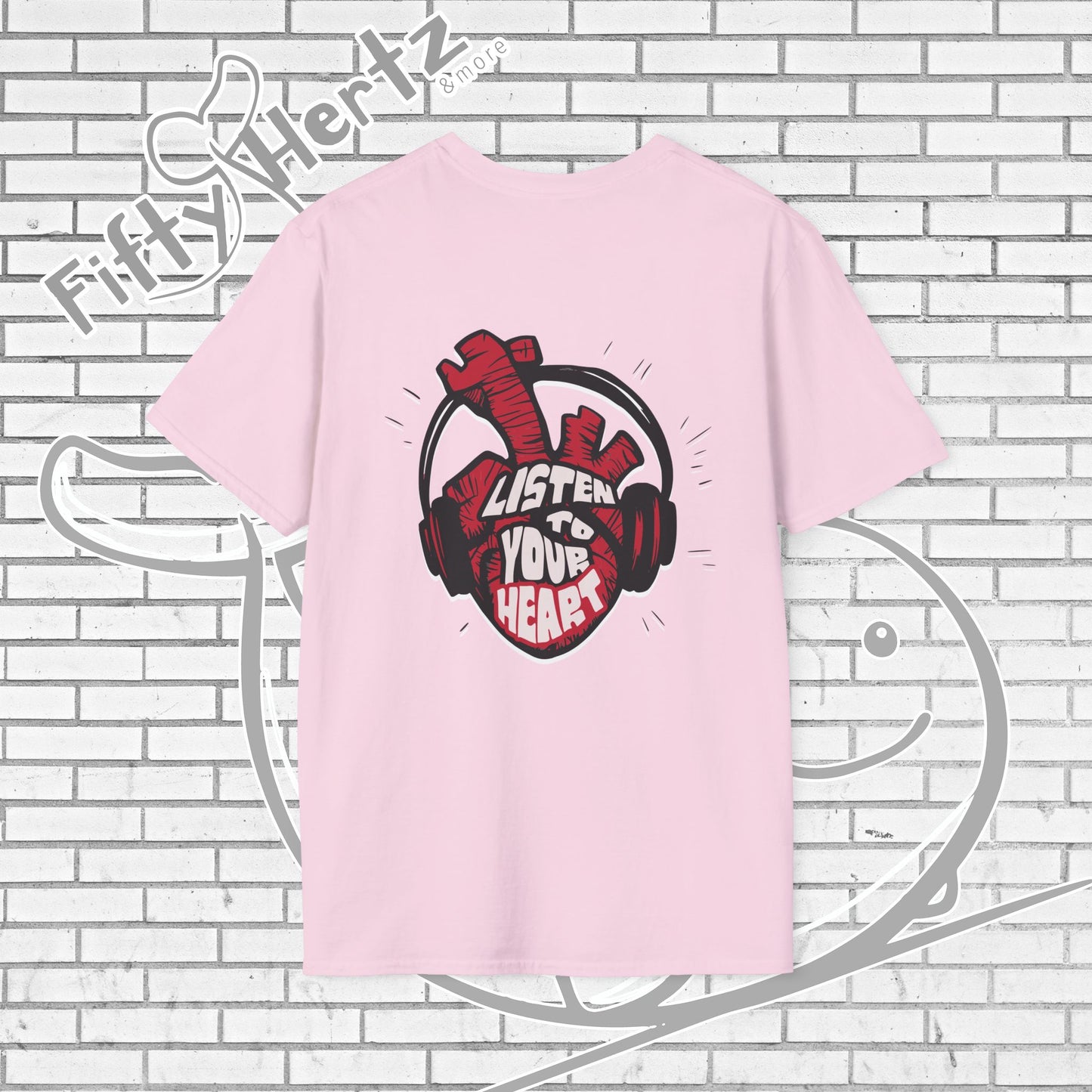 Listen to Heart (Light) Unisex T-Shirt