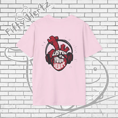 Listen to Heart (Light) Unisex T-Shirt
