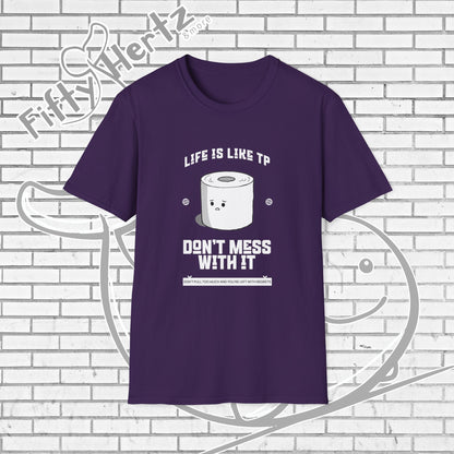 Life's like TP (Dark) Unisex T-Shirt