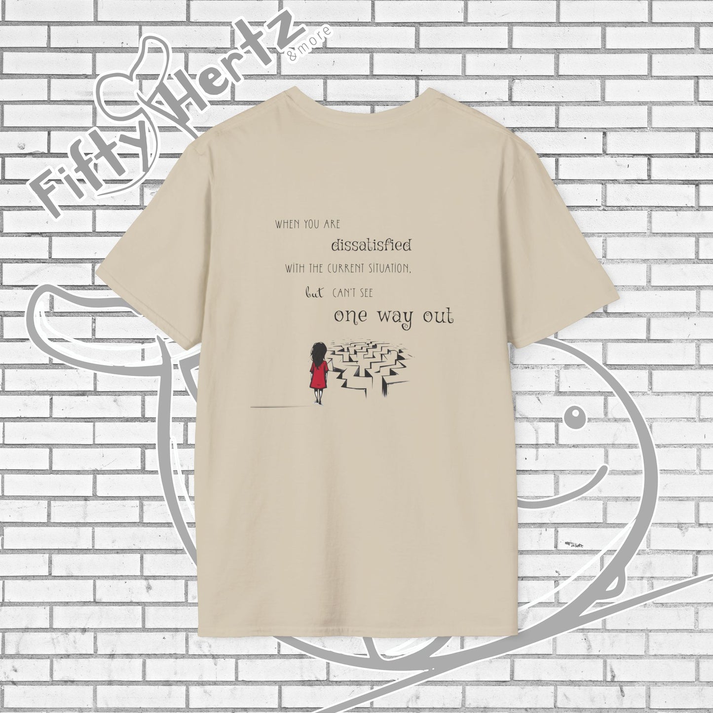 One way OUT (Light) Unisex T-Shirt