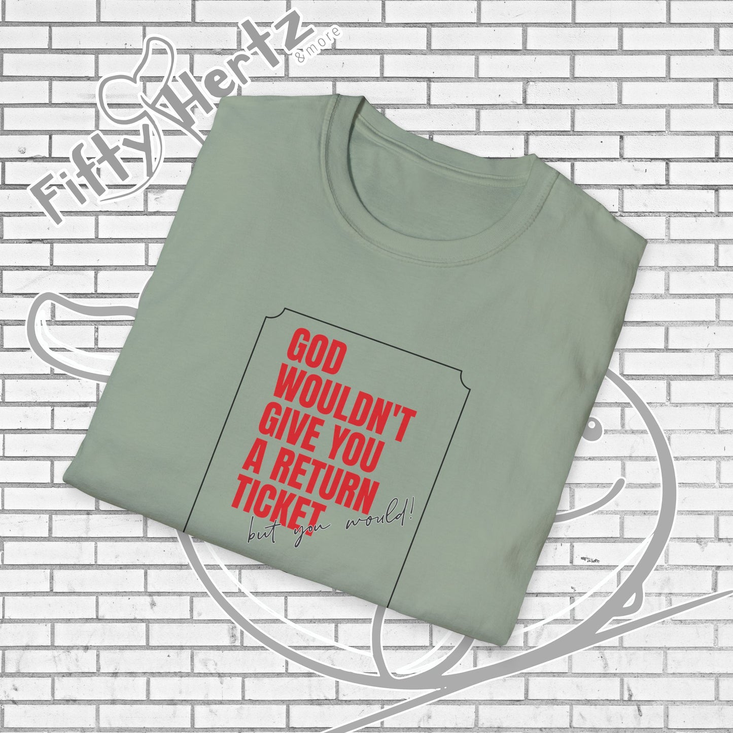 Return Ticket (Light) Unisex T-Shirt