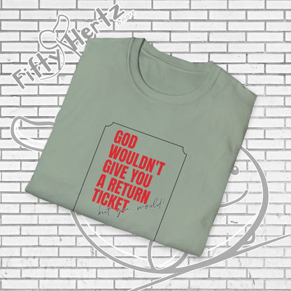 Return Ticket (Light) Unisex T-Shirt